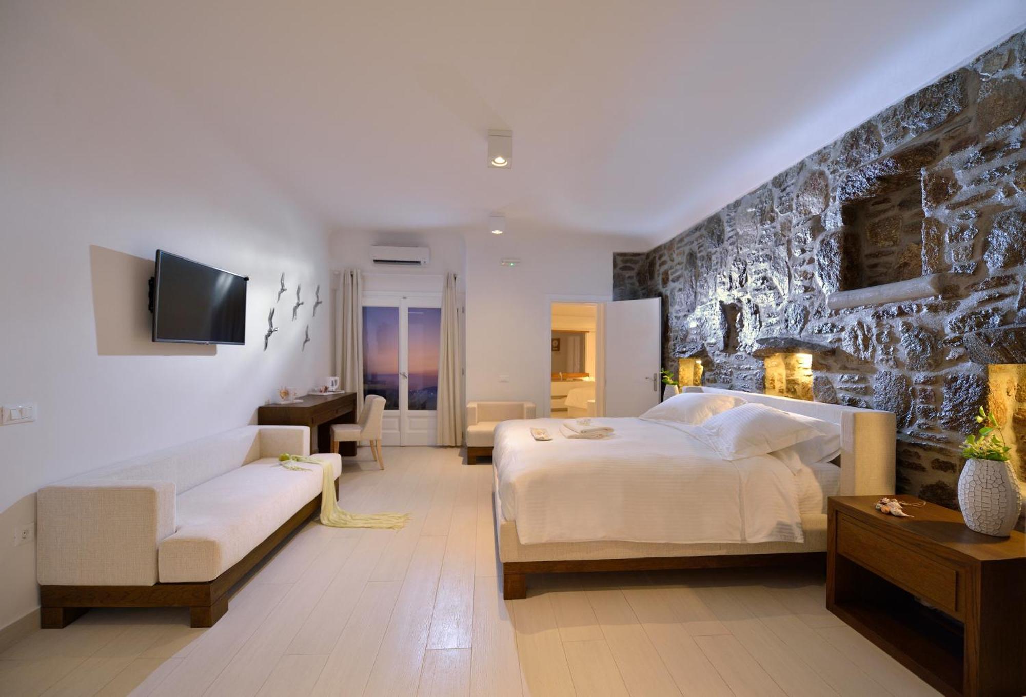 Saint John Hotel Villas & Spa Agios Ioannis Diakoftis Eksteriør bilde Deluxe room