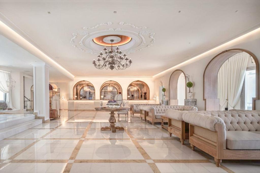 Saint John Hotel Villas & Spa Agios Ioannis Diakoftis Eksteriør bilde Lobby